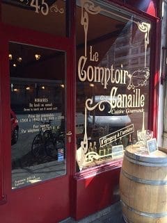 Le Comptoir Canaille