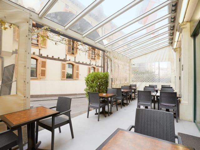 Outside terrasse